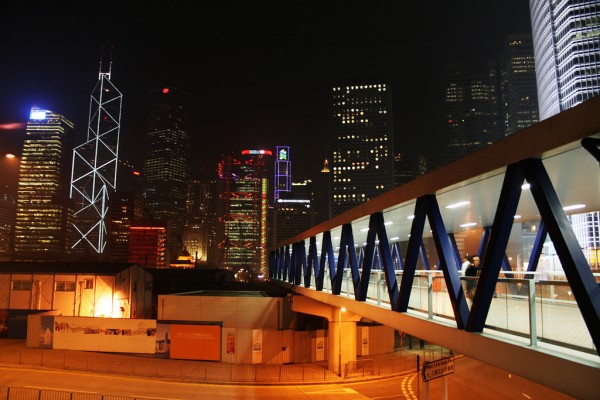 hong-kong-skyline-night Skyline view from the pier.