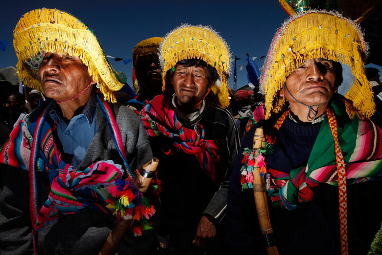 The Aymara in Bolivia. Photo credit © Juan Karita.