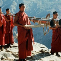 tibetan-monks Tibetan monks. Photo credit unknown.