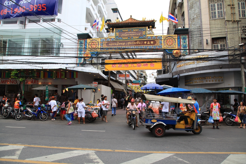 In the heart of Chinatown.