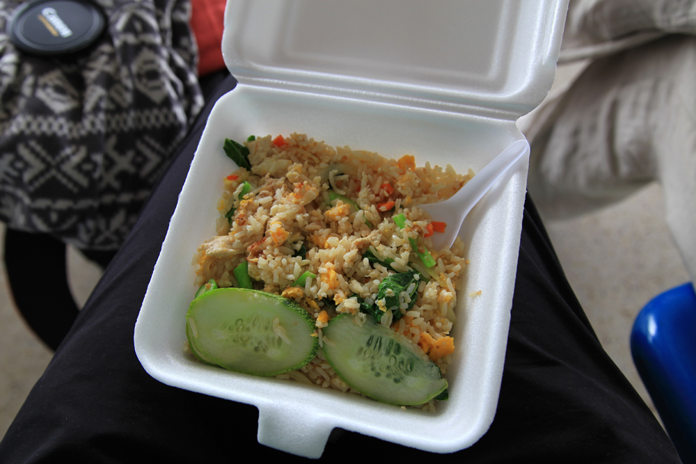 Fried rice - I ate that at the bus station in Trat & it was yummy as well.