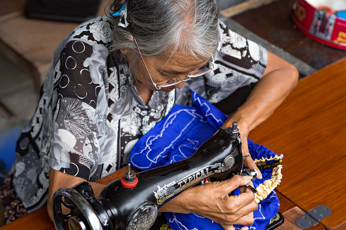 Chatuchak weekend market is a great place for good quality fabric and excellent tailors.