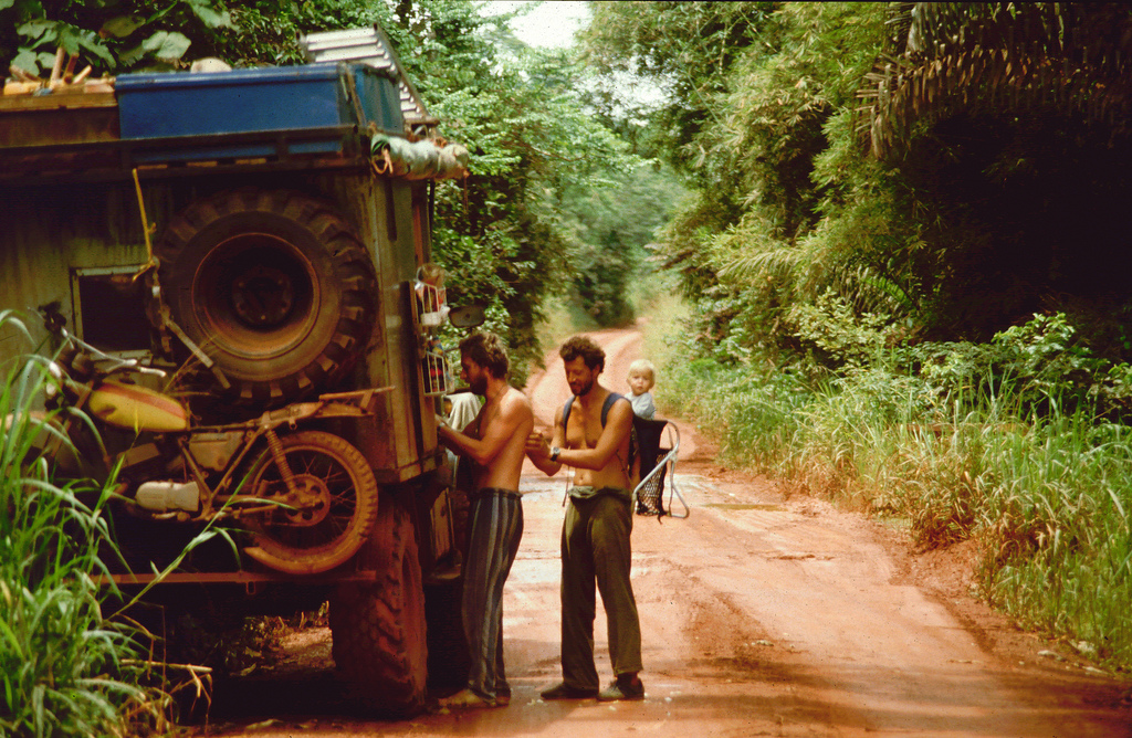 Travelling through the Congo was a real adventure.