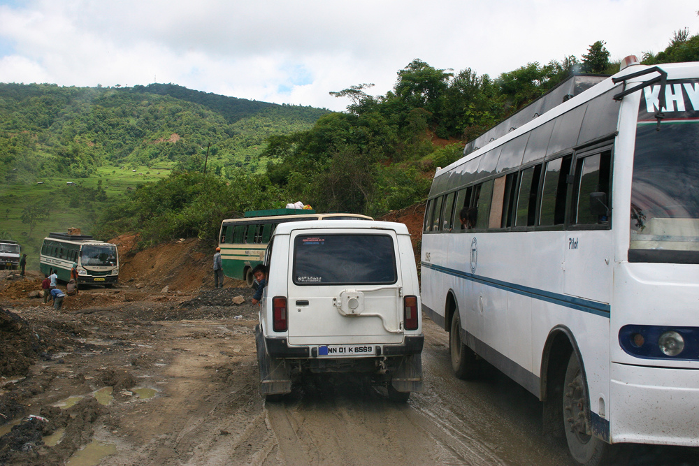 The road to Imphal...