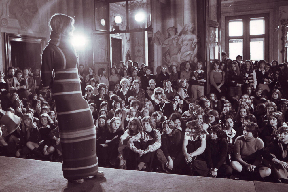 ulli-maier-modeschule-vienna At fashion school in Vienna.