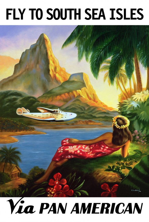 pan-am-clipper-south-sea Pan Am South Sea Isles.