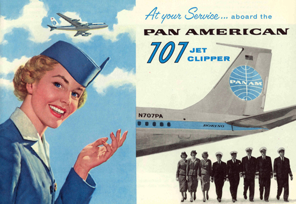 pan-am-illustration-clipper Pan Am at your service.