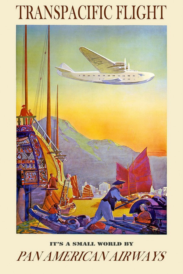 pan-am-retro-poster Retro Pan Am poster.