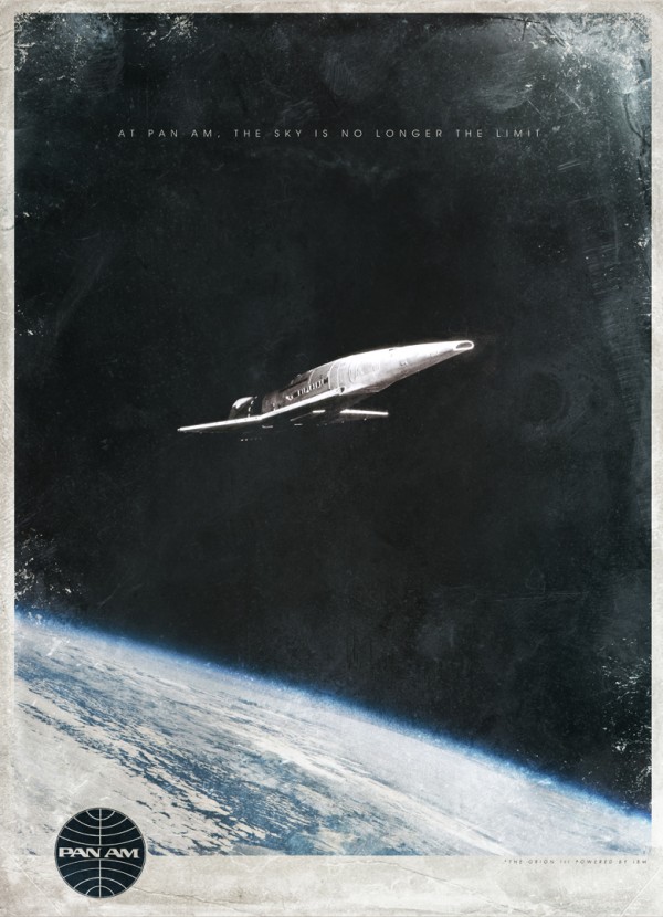 pan-am-space-poster The sky has no limit with Pan Am.