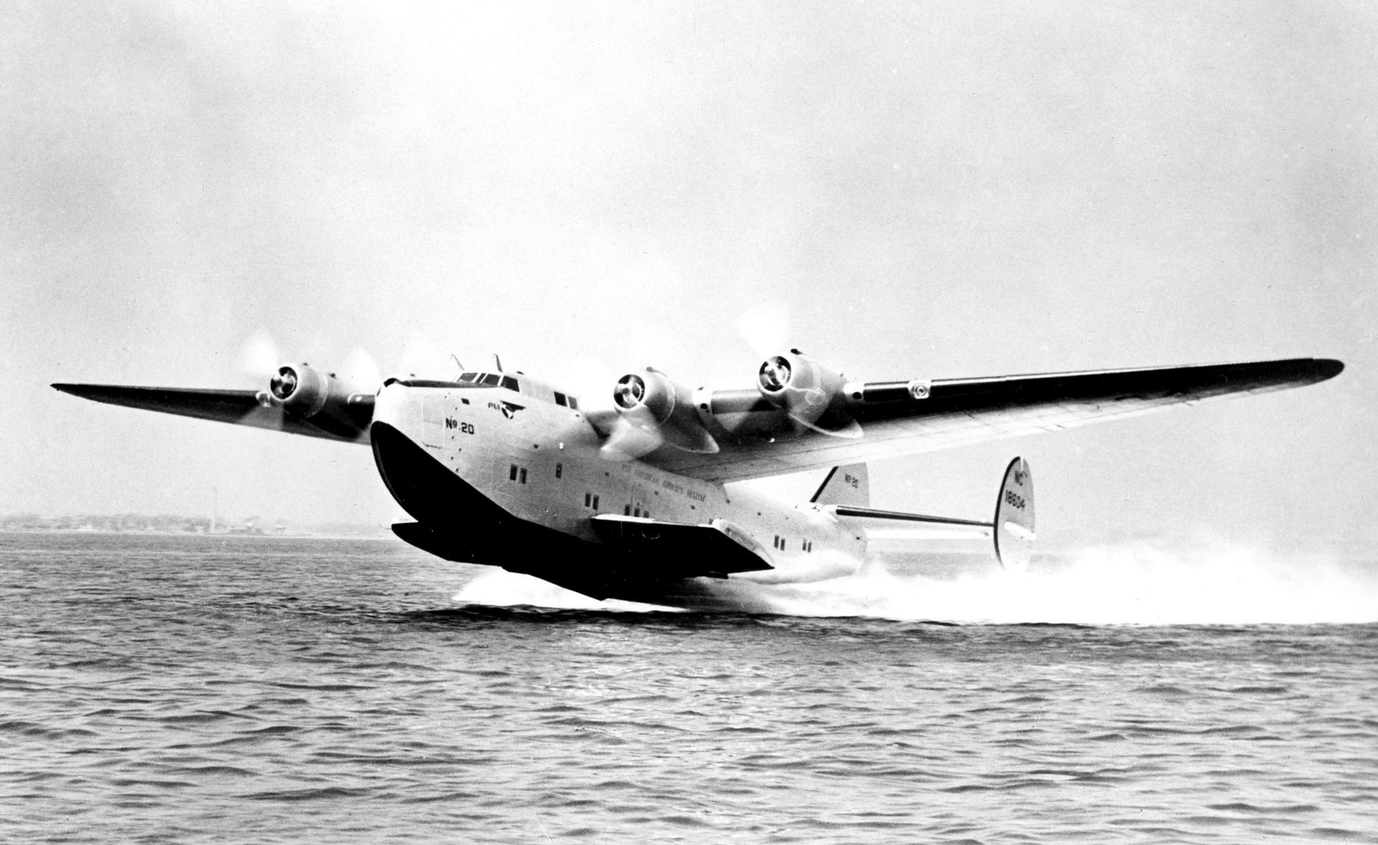 A Pan Am Yankee Clipper.