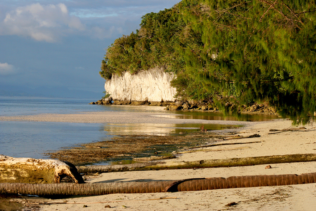 This is just one of the many fantastic beaches in Raja Ampat.
