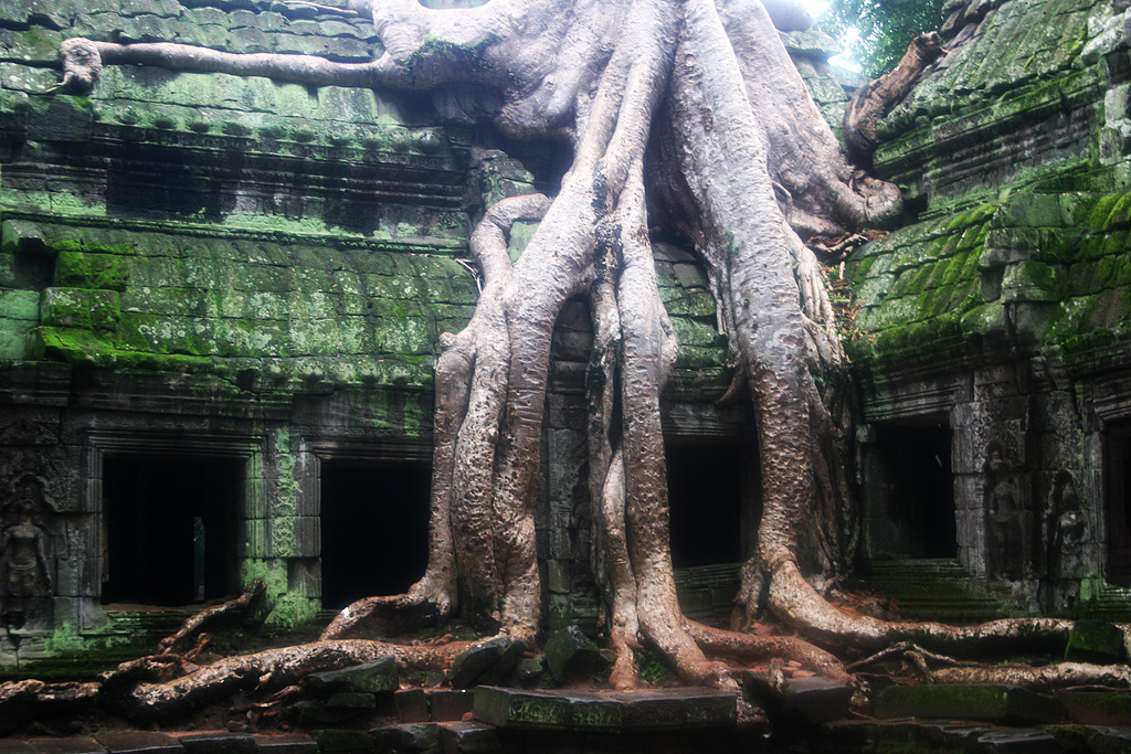 angkor-wat-cambodia Looks a bit like out of a science fiction movie...