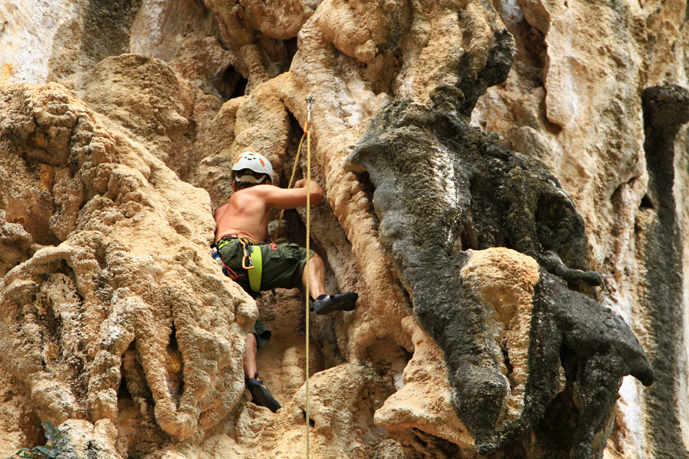 For this kind of climbing, you should know what you're doing...