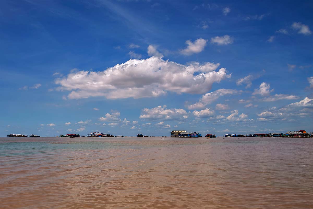 Tonle Sap Lake is also an important commercial resource, providing more than half of the fish consumed in Cambodia.