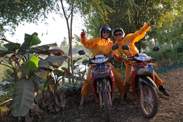 maier-sisters-laos Motorbiking through Laos.