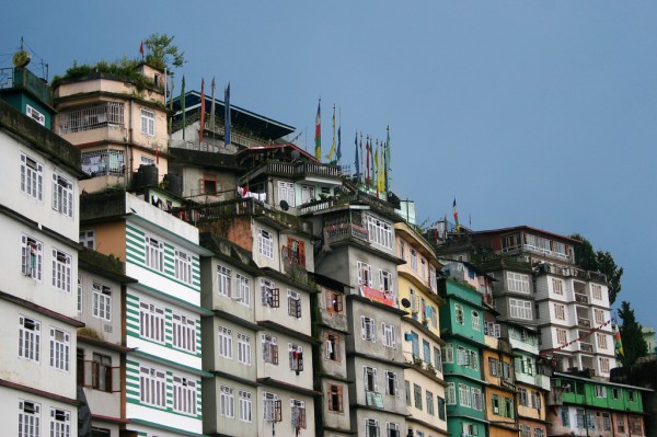 darjeeling-buildings-india The buildings of Darjeeling, India.