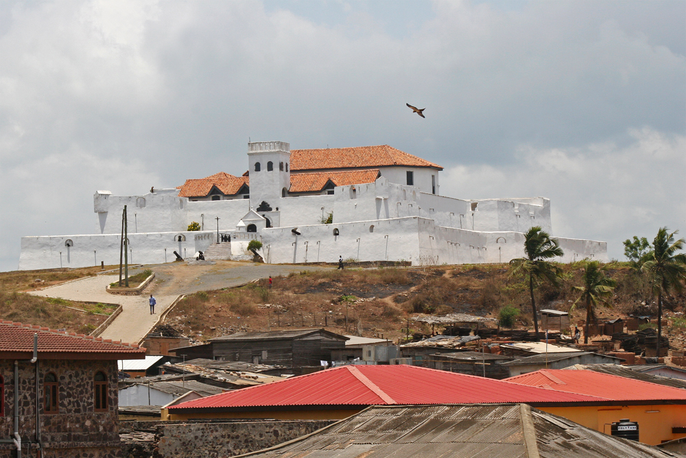 Elmina Castle in Ghana, Africa.