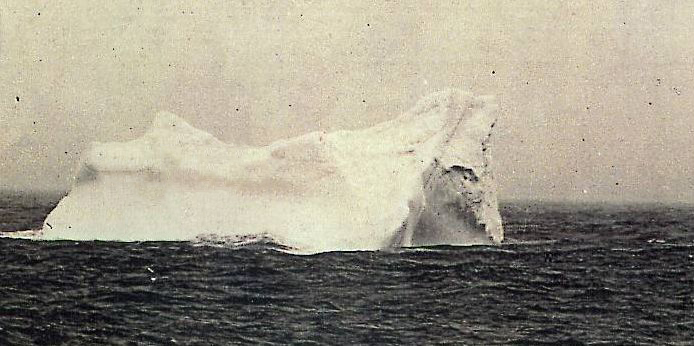 The iceberg that sank the Titanic (Photo credit: Wikimedia Commons).