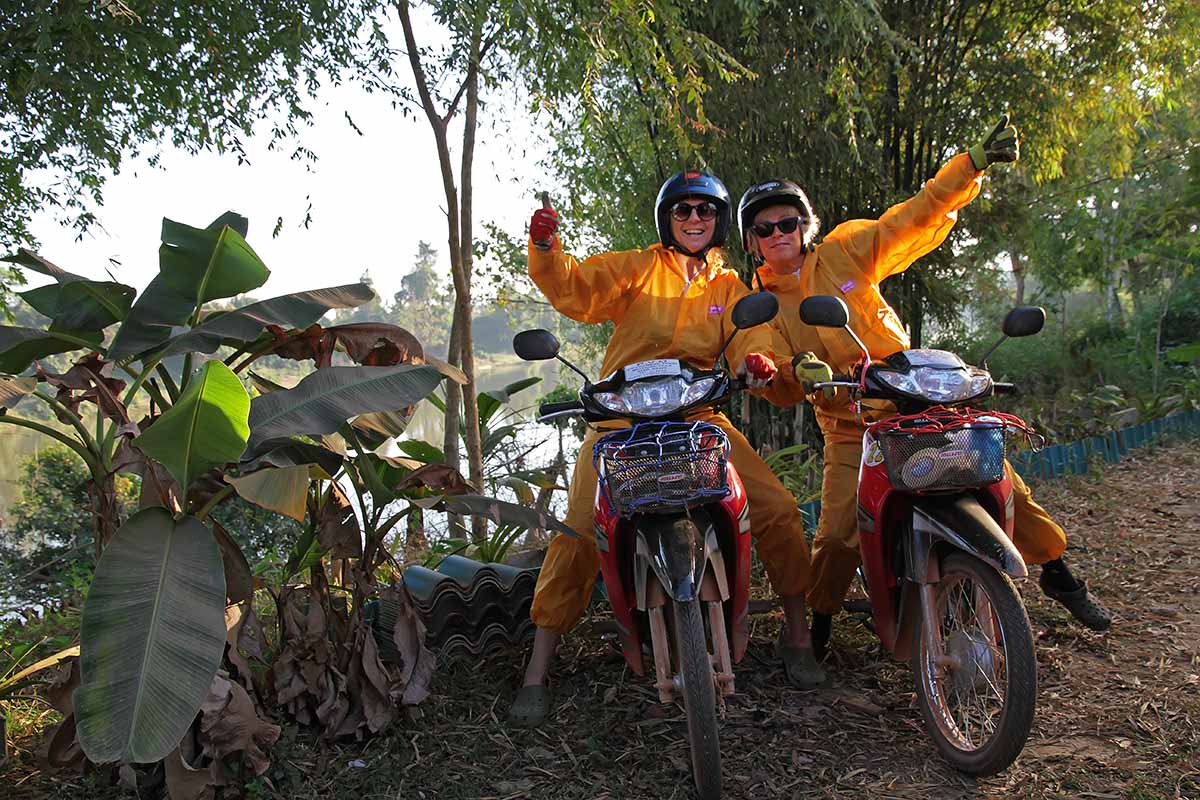 Motorbiking through Laos was one of the best adventures ever. And as you can see, we had heaps of fun.