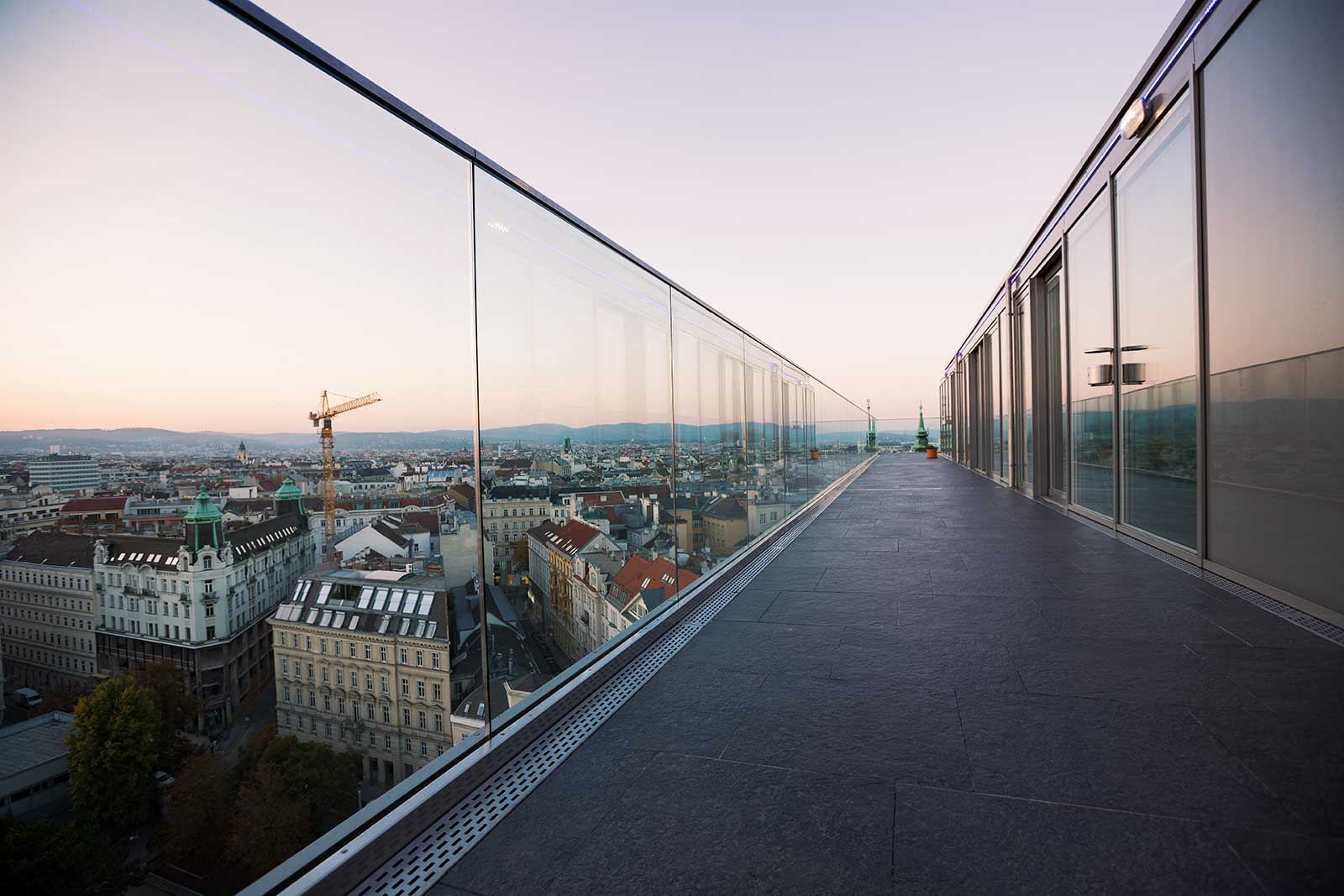 The Haus des Meeres offers some of the best views of Vienna. Its rooftop terraces offers a 360° view.