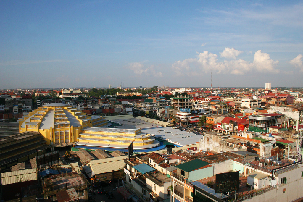 Apart from the highest skyscraper, Phnom Penh's skyline hasn't really changed that much since 2009.