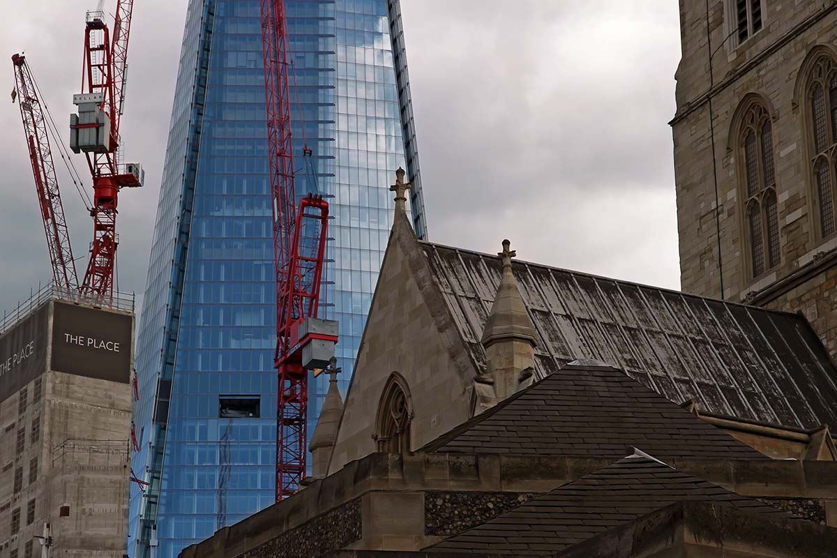 The Shard's construction began in March 2009; it was topped out on 30 March 2012 and inaugurated on 5 July 2012. Practical completion was achieved in November 2012.