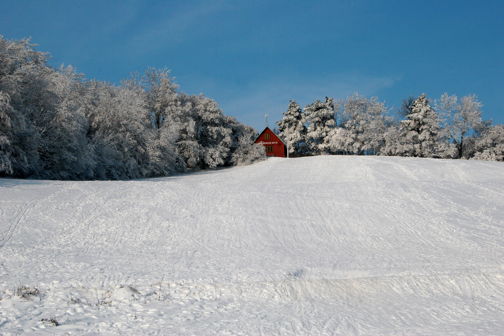 White - Winter wonderland in Austria.