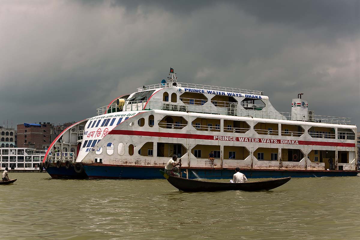 Several ferries in Bangladesh sink yearly due to either overloading or simply because the boats are not maintained very well.