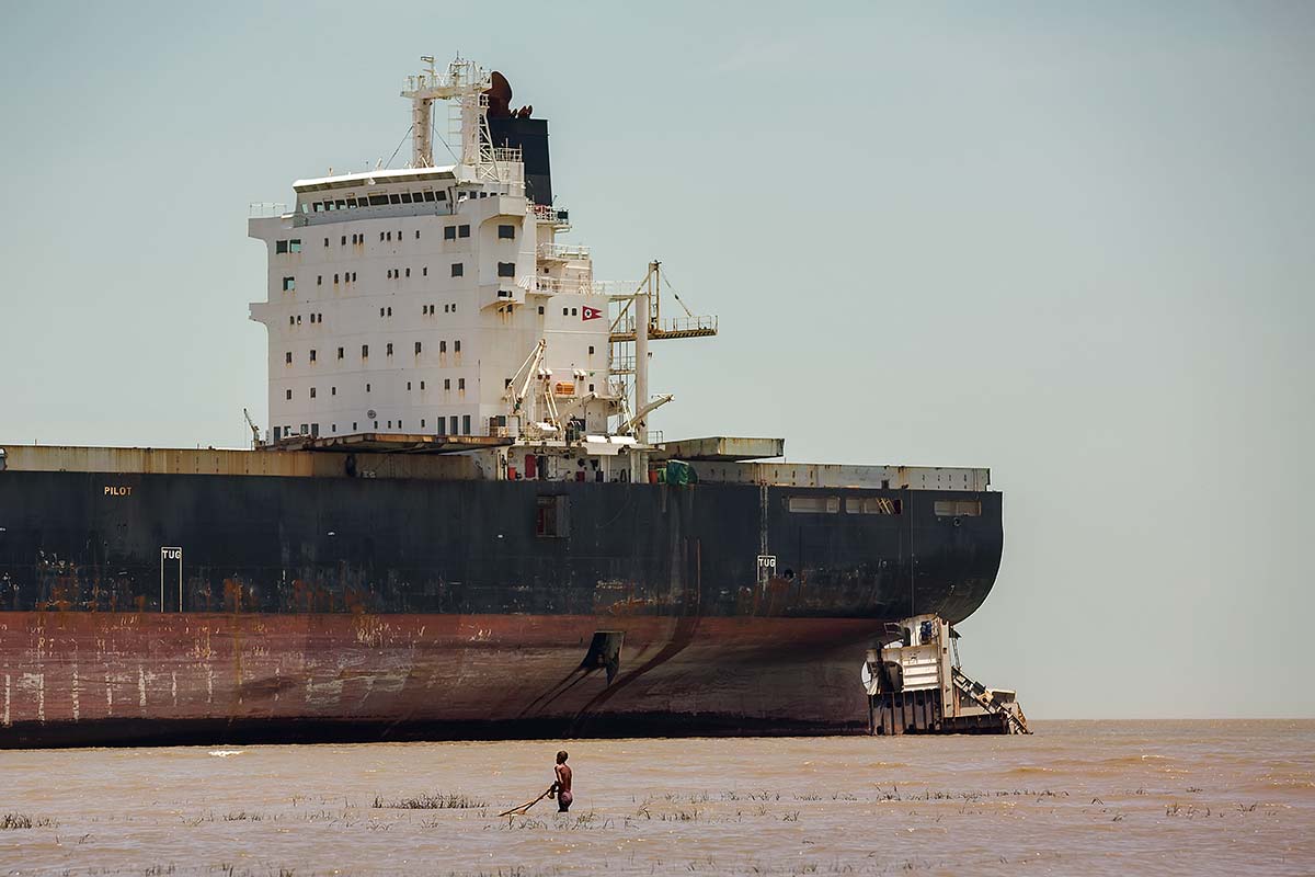 Ship breaking allows materials from the ship, especially steel, to be recycled. Equipment on board the vessel can also be reused.