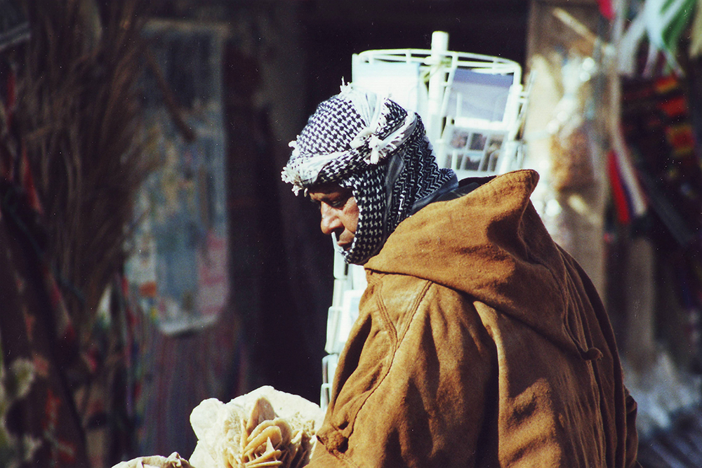 man-tunisia-africa At a market in Tunis, Tunisia.