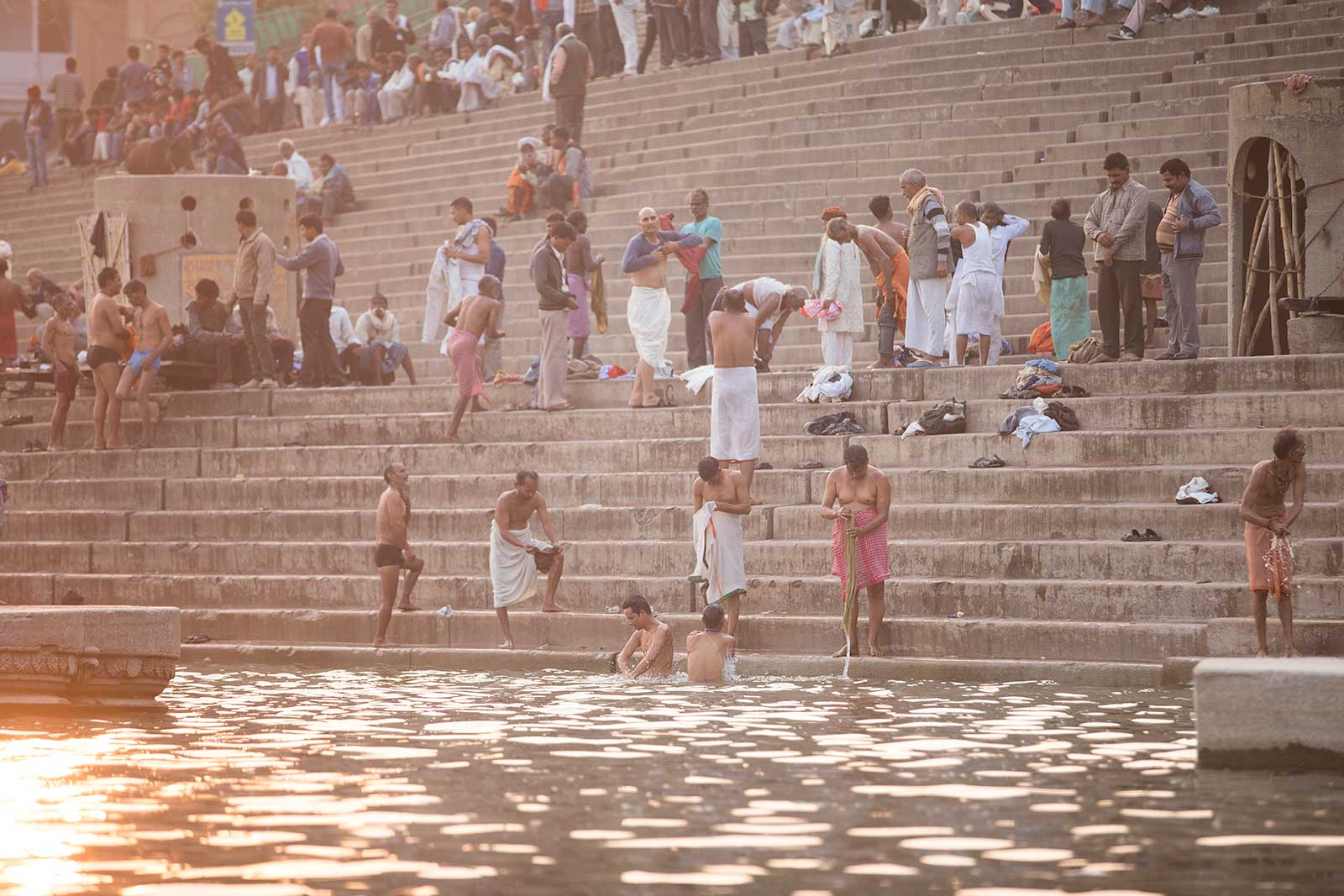 Mark Twain, who was enthralled by the legend and sanctity of Varanasi, once wrote: "Benaras (as Varanasi was once called) is older than history, older than tradition, older even than legend and looks twice as old as all of them put together".