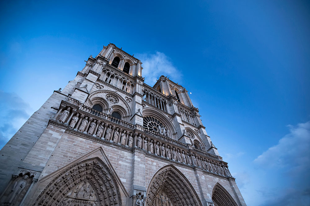 Cathedral Notre Dame in Paris, France.