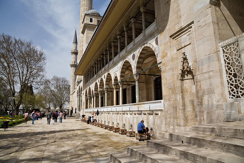 Süleymaniye Mosque in Istanbul, Turkey.