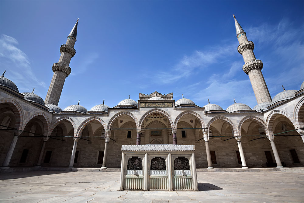 Süleymaniye Mosque in Istanbul, Turkey.