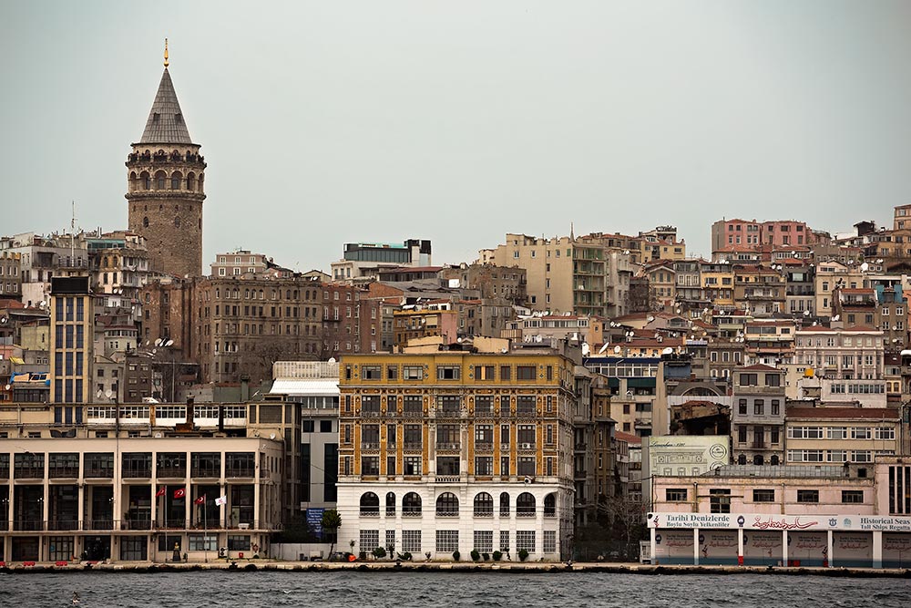 The Galata Tower & its Quarter, Istanbul. The Galata Tower & its Quarter, Istanbul.