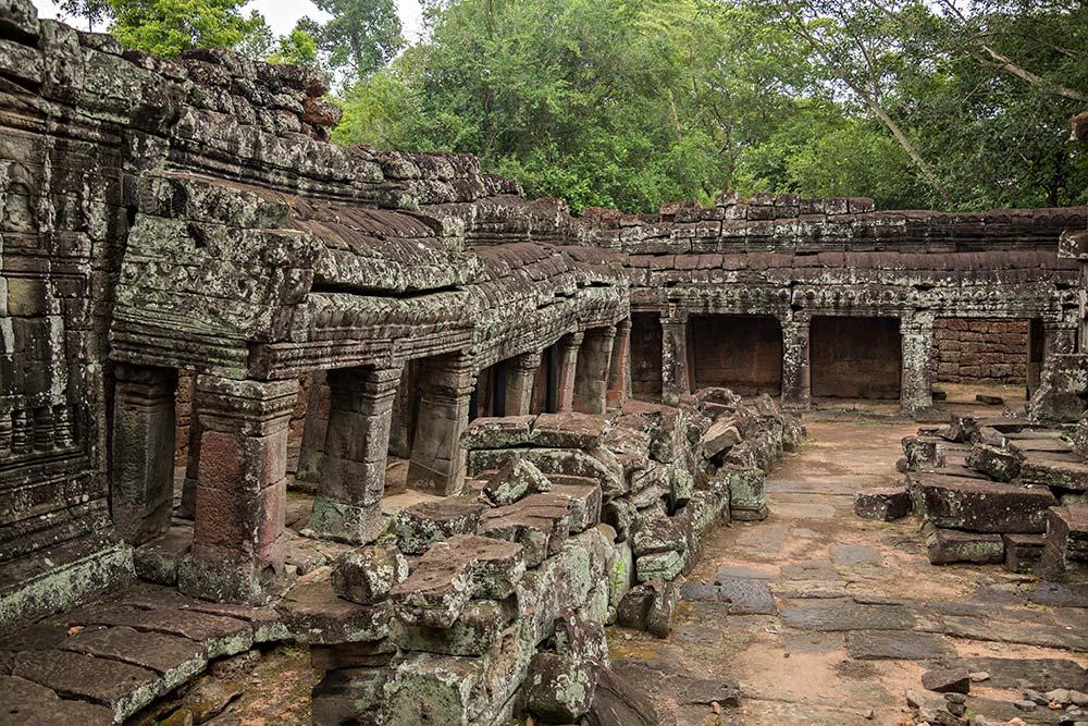 Banteay Kdei temple in Angkor Wat, Cambodia.