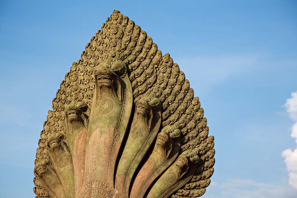 The main temple Angkor Wat in Cambodia.