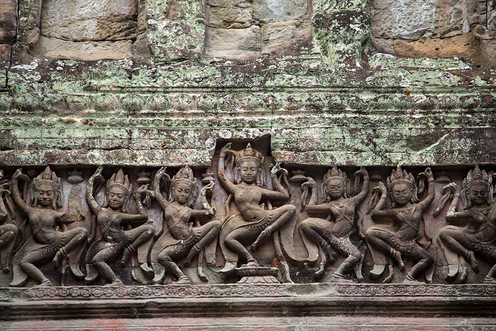 An Aspara dancer at Angkor Wat, Cambodia.