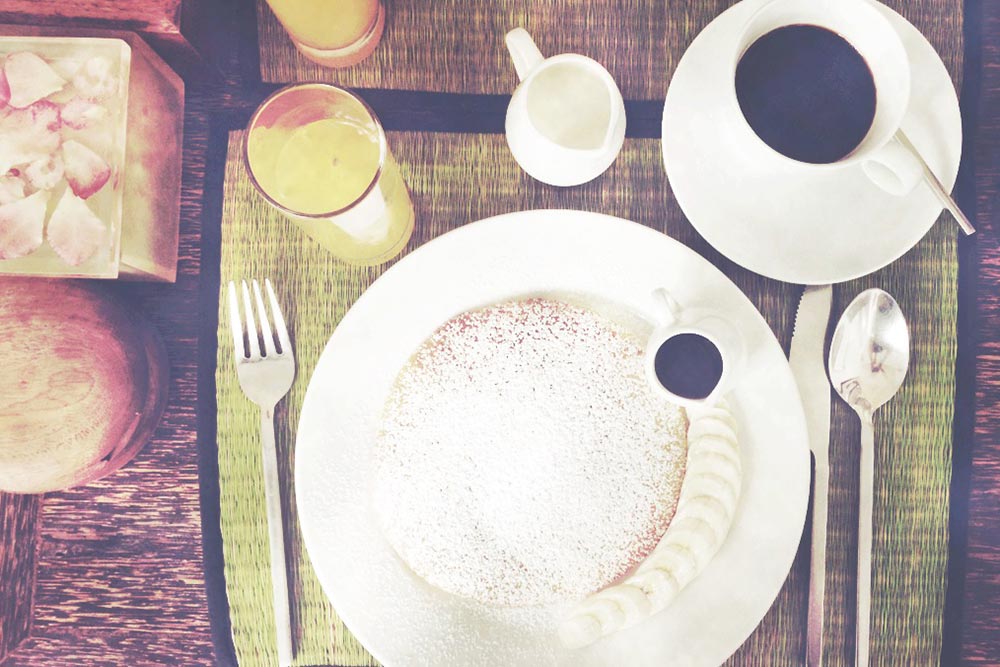 The Golden Banana Hotel in Siem Reap, Cambodia - Breakfast. The Golden Banana Hotel in Siem Reap, Cambodia - Breakfast.