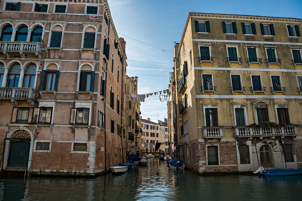 Typical Venice, Italy. Venice's popularity as a major worldwide tourist destination has caused several problems, including the fact that the city can be very overcrowded at some points of the year. It is regarded by some as a tourist trap, and by others as a "living museum".