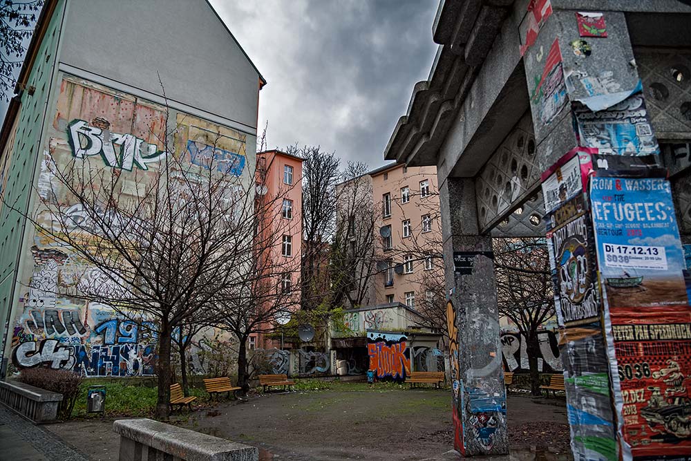 Graffiti in Kreuzberg, Berlin.