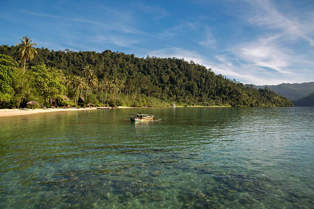 Cubadak Paradiso Village Beach Resort in West Sumatra, Indonesia. 