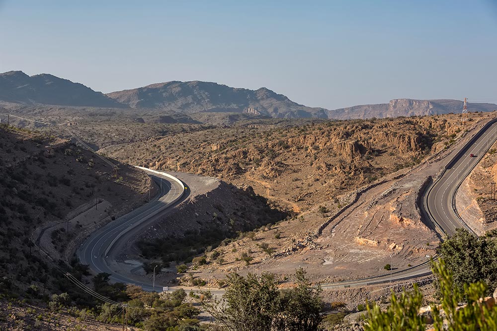 Streets in Oman. Streets in Oman.