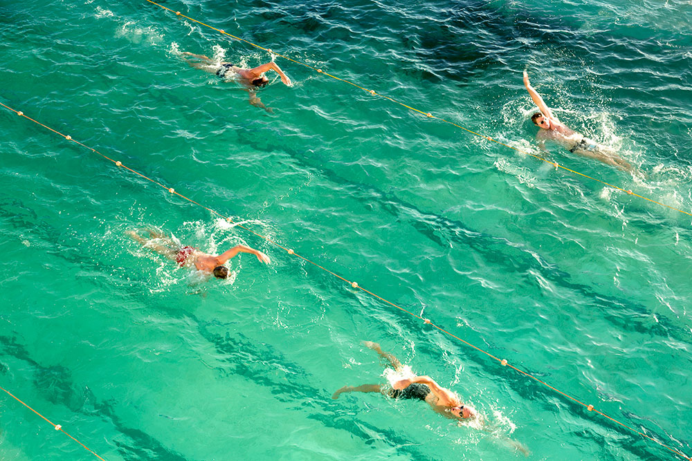 Swimming pool at Icebergs, Bondi beach | Sydney Coastal Walk.