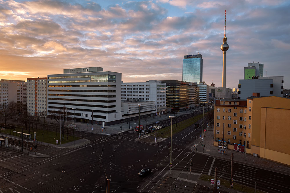 Soho House Berlin | View out of my room to the Berlin TV Tower.