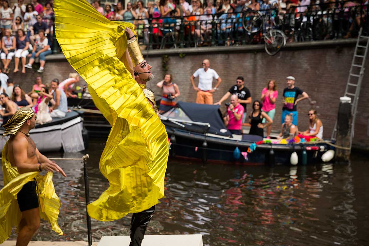 Amsterdam’s reputation of being the "gay capital of the world" is severely tested as thousands of people flood the city.