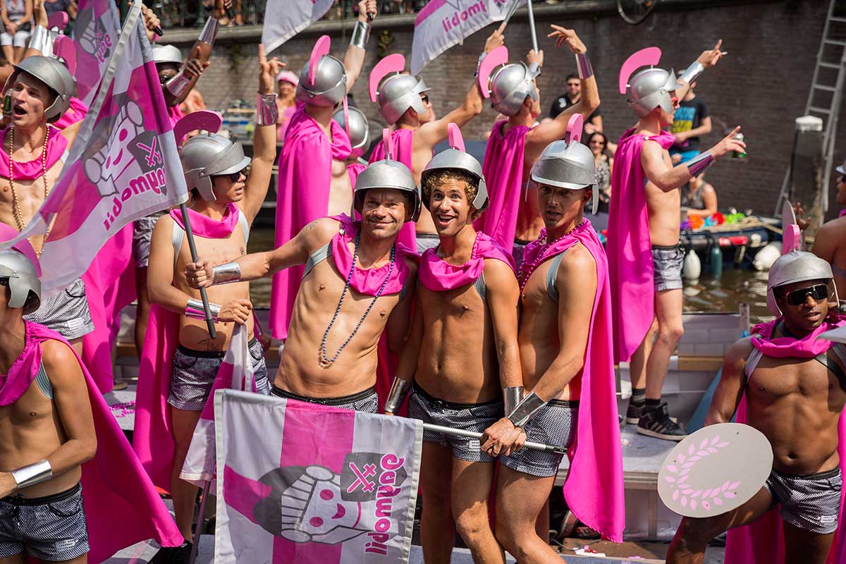 The Amsterdam Pride Parade is one of the best and most fun prides in the world.