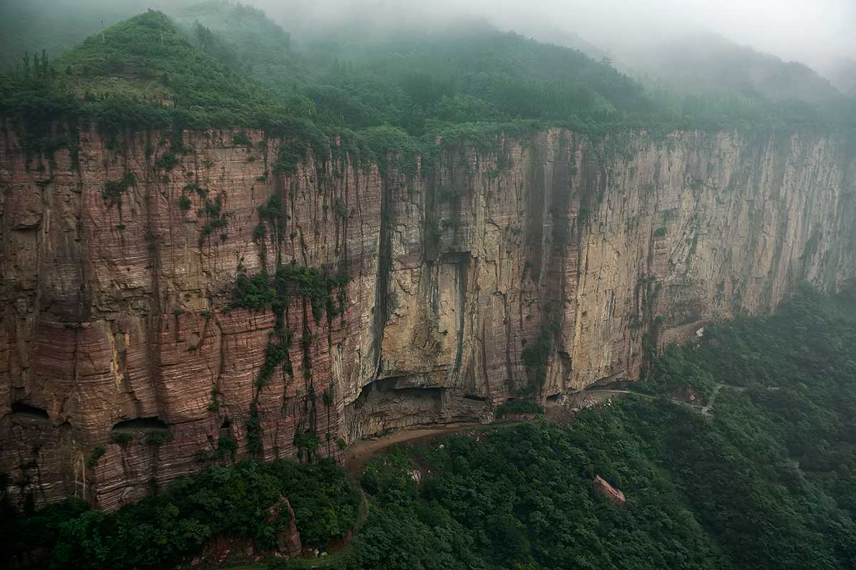 Guoliang Tunnel Road | One can say: "They had a dream" when some initiative villagers took matters into their own hands and started to dig this road through Taihang mountains for better access to their village.