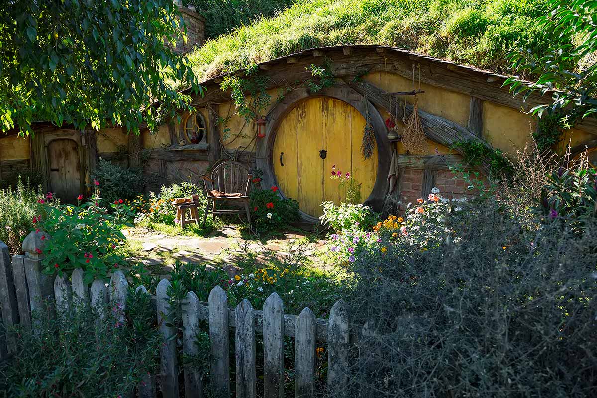 Sam's House at Hobbiton in Matamata, New Zealand. Sam's House at Hobbiton in Matamata, New Zealand.