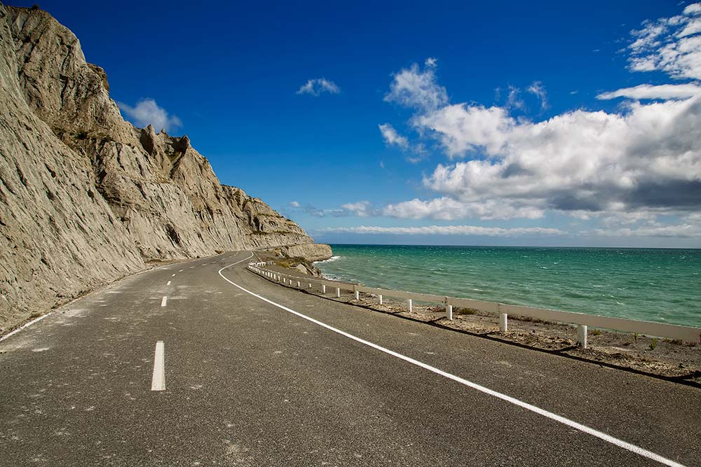 The ocean road along the coast of Cape Palliser is dramatically scenic. One of the most impressive drives during my trip through New Zealand. The ocean road along the coast of Cape Palliser is dramatically scenic. One of the most impressive drives during my trip through New Zealand.